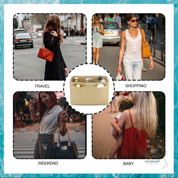 🧜‍♀️SLENDER LARGE BAG PURSE INSERT ORGANIZER - Picture 9 of 10